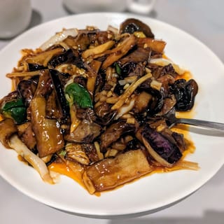 58 鱼香茄子EGGPLANT WITH GARLIC SAUCE